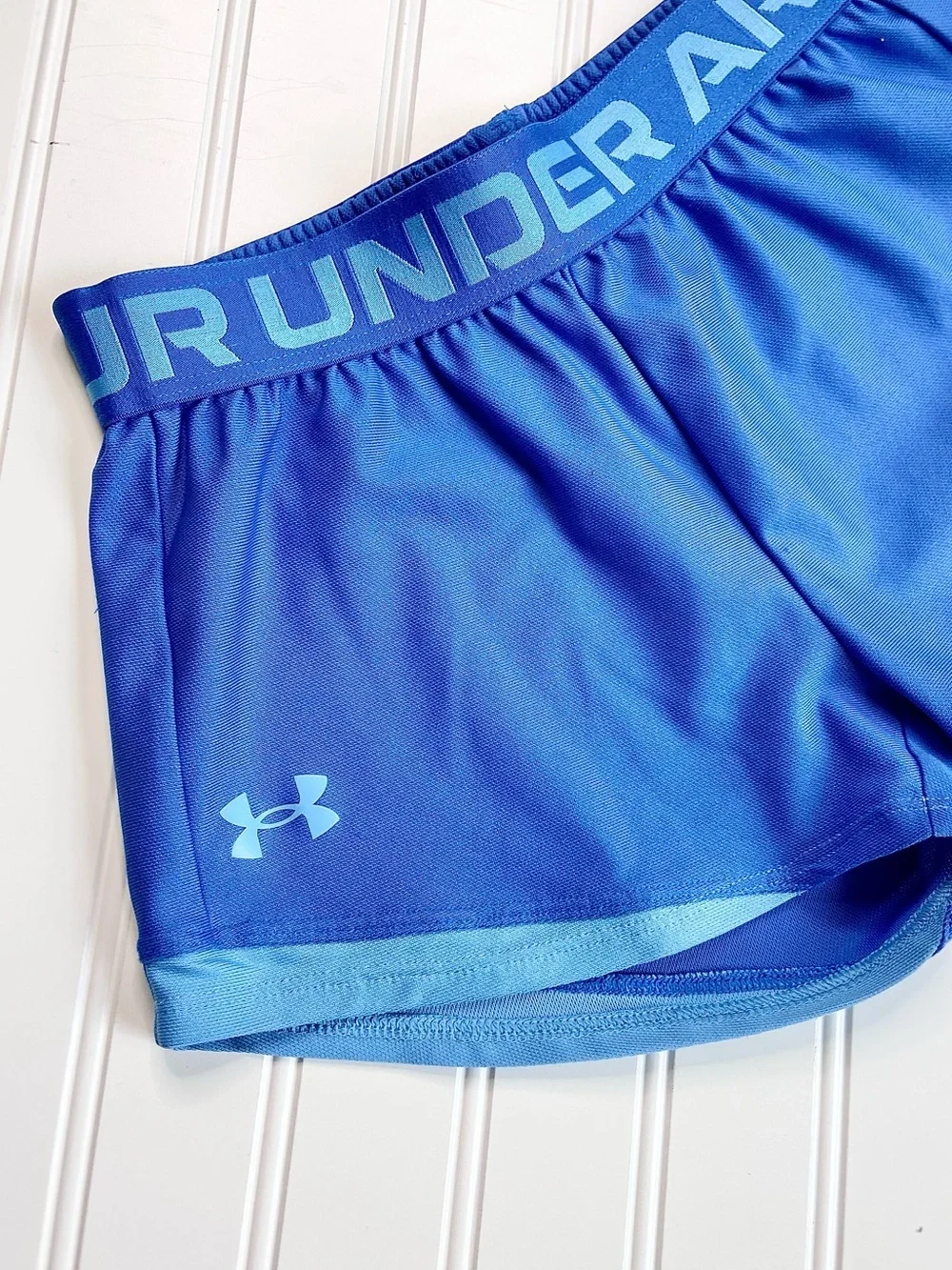 •Under Armour• Girls Youth Play Up Shorts
